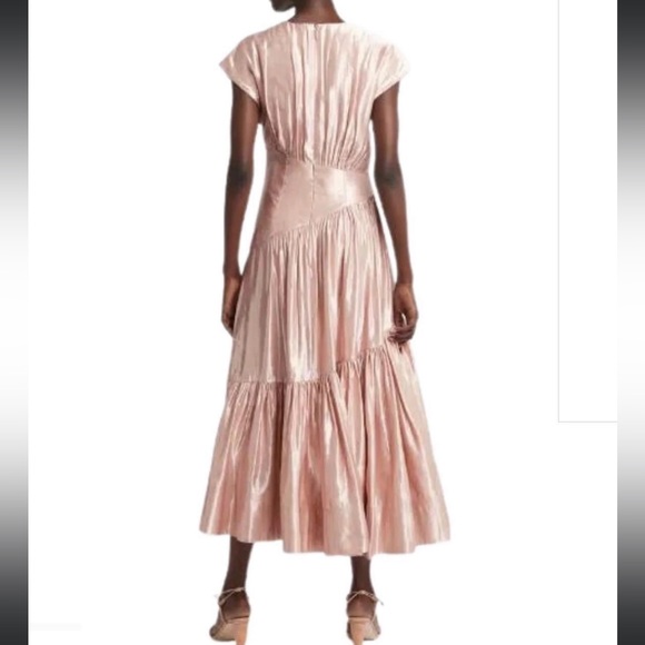 Aje gorgeous midi dress in blush - Picture 2 of 3